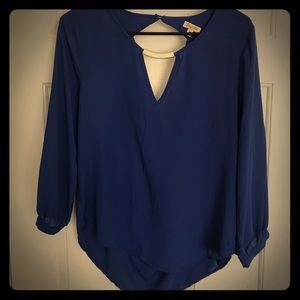 Indigo Blue Blouse